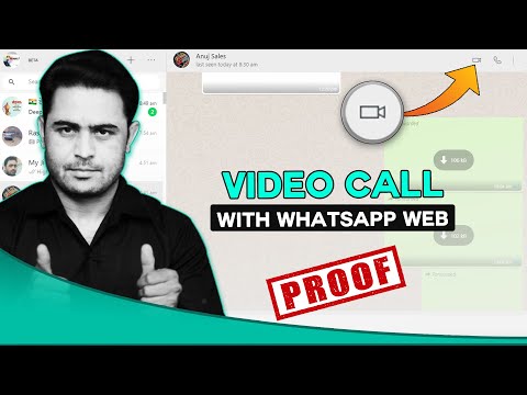 how to make a video call on WhatsApp Web | WhatsApp calling from laptop | whatsapp video call