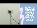 CREATE 'HELLO WORLD' APPLET JAVA | BEGINNERS | APPLET ON NETBEANS | TUTORIAL | SIMPLE PROGRAM| INTRO