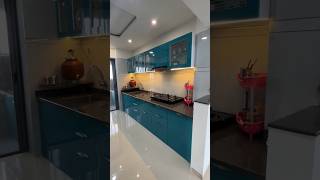 Modular Kitchen Before and After. #interiordesignnashik
