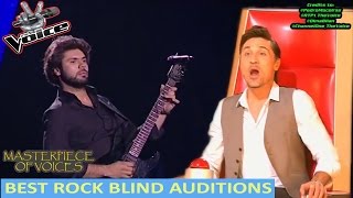 BEST ROCK SONG AUDITIONS IN THE VOICE [PART 1]