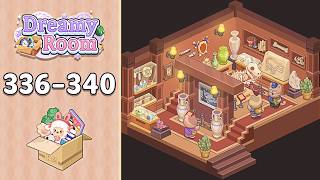 Dreamy Room Levels 336-340 | Every Puzzle Solved! 🎯