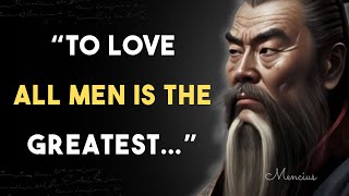 Wise Ancient Wisdom From Chinese Philosopher Mencius