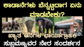 ಕಾಡಾನೆ ಬೆನ್ನಟ್ಟಿದಾಗ ಏನು ಮಾಡಬೇಕು? ಕಾಡಿನಲ್ಲಿಆನೆ ಹುಲಿ ಎದುರಾದಾಗ ಧ್ಯಾನಕ್ಕೆ ಕುಳಿತ ಖ್ಯಾತ ನಟ ಶಿವರಾಮಣ್ಣ!