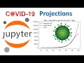 Covid 19 Projections with Jupyter Notebooks