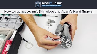 How to replace Adam’s Skin glove and Adam’s Hand fingers