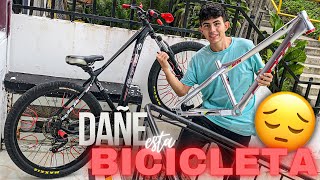 DAÑE LA BICICLETA DE UN SUSCRIPTOR😭PERO AHORA TIENE ALGO MEJOR… | Pineda