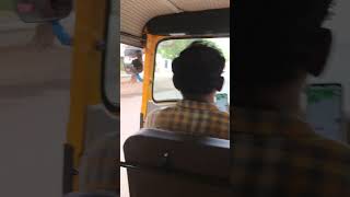 Riding a Tuk Tuk in Chennai