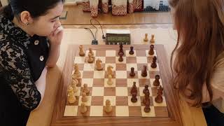 GM Goryachkina - WGM Obolentseva Blonde - Brunette match