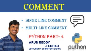 PYTHON PART4 - COMMENT