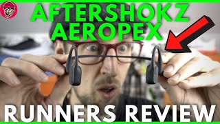 AFTERSHOKZ AEROPEX OPEN-EAR HEADPHONES | RUNNERS REVIEW | BEST OPEN EAR ALTERNATIVE? | EDDBUD