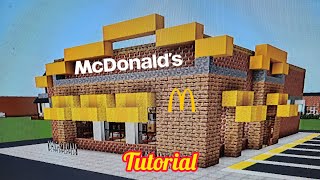 How To Make A McDonald's In Minecraft (Exterior)
