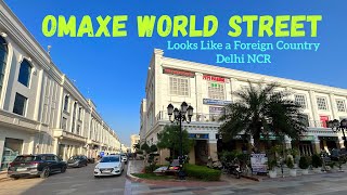 Omaxe World Street in Sector 79 Faridabad Near Bata Chowk Metro Station Violet Line