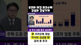 우크라이나 재건테마 옥석 가리기. 주택·도로·건설·철도·에너지 인프라 주목(20241030)