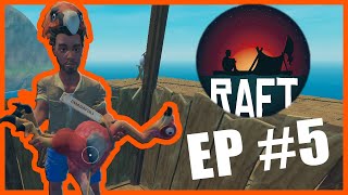 ქათამი რაფტზე! ცხოველები დავიჭირეთ! | RAFT #5 EP - S2