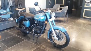 Royal Enfield Classic 350 Signal | ABS | Airborne Blue Colour | First Look | Walk Around