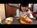 文福飯店【大食い】おまかせ大人様ランチが肉だらけの愛情盛りで大変な事に【飯テロ】完食者０ゼロ 文福飯店 challengemenu bigeater fried chicken