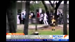 Video revela cómo integrantes de colectivos golpean y desnudan a estudiante opositor venezolano