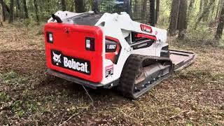 Bobcat T550 Skid Steer Brush Cutter