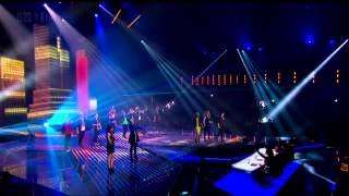 The Finalists sing a hits of the year medley - The Final - The X Factor UK 2012