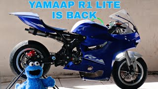 RESTORASI YAMAAP R1 LITE 1550CC VVA (VERY VERY ARROWGUN) AWOKWOKAWOK