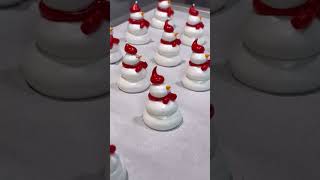 눈사람 머랭 만들기 Meringue snowmen ⛄️