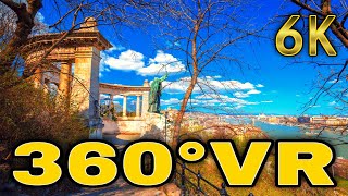 360° VR Gerard of Csanád Monument Reveal Secret Budapest Walking Hungary 5K 3D Virtual Reality HD 4K