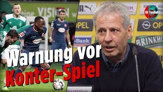 Favre und Zorc warnen vor Düsseldorfs Konter-Spiel | BVB Pressekonferenz