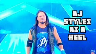 5 reasons why AJ Styles was a better as a heel superstar in the WWE