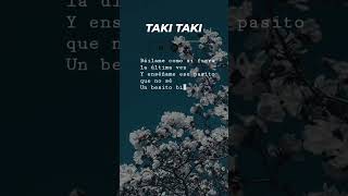 Taki Taki-DJ Snake(ft.Selena Gomez, Ozuna,Cardi B) #shorts#lyrics#djsnake#takitaki