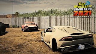 Is This Wrecked Lamborghini Huracan Too Far Gone? Let's Find Out! Salvage Yard G