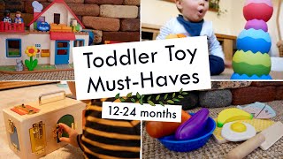TODDLER TOY MUST-HAVES (12-24 months) | How to entertain a one year old