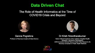 The Role of #Health #Informatics at the Time of #COVID19 Crisis and Beyond | Krish Nirantharakumar