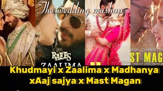 THE WEDDING MASHUP (Kudmayi, Zaalima, Mast Magan & more!) Latest Bollywood 2023 songs