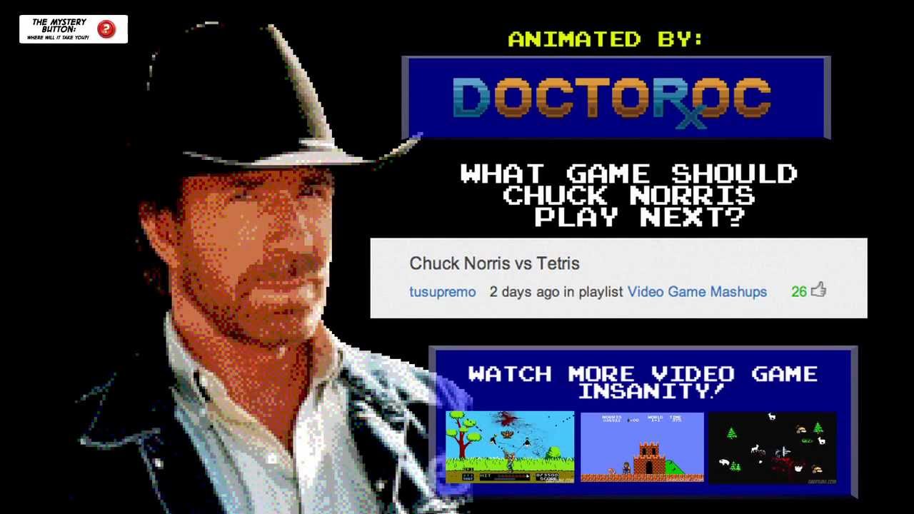 Chuck Norris Vs Tetris Hd Youtube