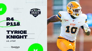 Seahawks Select LB Tyrice Knight With No.  118 Pick In 2024 NFL Draft