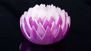 Garnish Flower - Red Onion