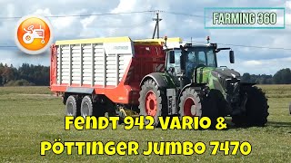 Fendt Demonstrations 2022 | Fendt 942 Vario \u0026 Pöttinger Jumbo 7470