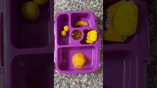 Packing School Lunch *ONLY YELLOW FOOD* #shorts
