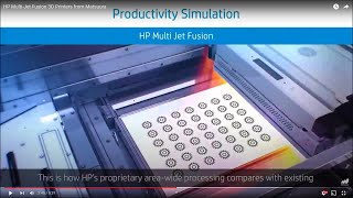 HP Multi-Jet Fusion 3D Printers from Matsuura