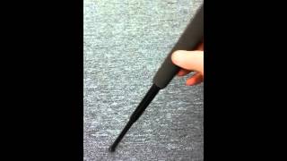 How to easily close an expandable baton