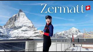 𝗩𝗟𝗢𝗚🇨🇭 스위스 체르마트 스키트립 마테호른 🏔  | Zermatt Matterhorn ski trip