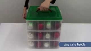 Snapware Christmas Ornament Storage Boxes