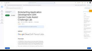 Qwiklabs | Kickstarting Application Development with Gemini Code Assist: Challenge Lab [GSP527]