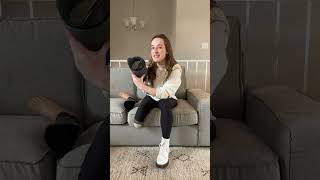 My first prosthetic socket vs. new one!