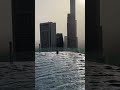 Paramount Hotel Midtown Dubai…amazing experience to be in the pool with that view #dubai #dubaipool