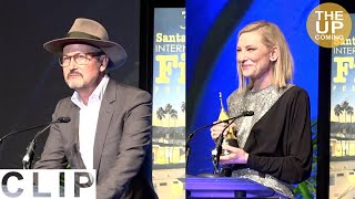 Cate Blanchet \u0026 Todd Field speech at Santa Barbara Film Festival 2023