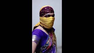 Male to female crossdresser in saree