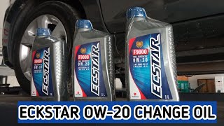 CHANGE OIL USING ECSTAR I #suzuki #celerio #changeoil #ecstar