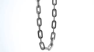 Effortless and Casual: Steel Rectangular 20 Inch Chain SN8918 by Peora Jewelry