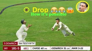 Most Simplest catches dropped in Cricket History- Worst Fielder